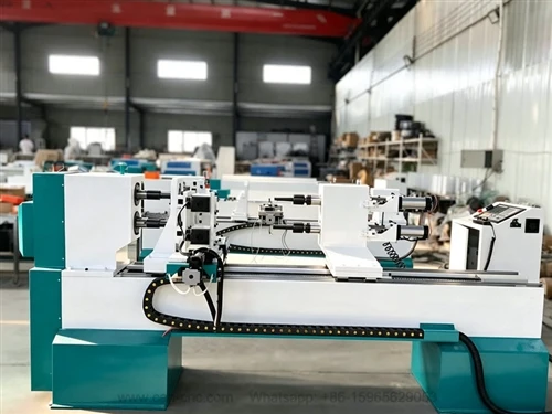 Sendingarhylki|1500mm Dual-Spindle Turn-Mill CNC viðarrennibekkur fyrir húsga...